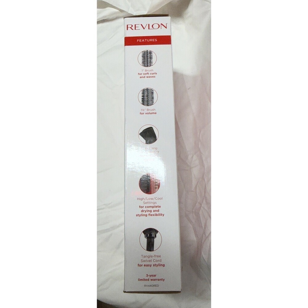 Revlon Ionic Technology Perfect Heat & Style Hair Dryer Open Box - Picture 3 of 5